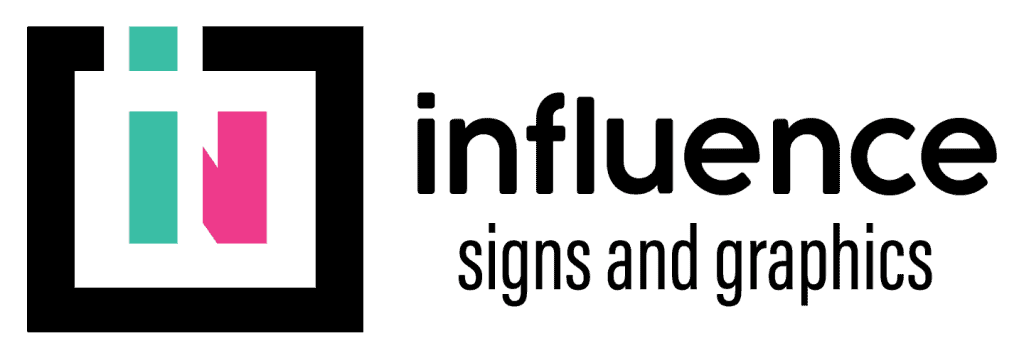 Influence Signs Logo Horizontal