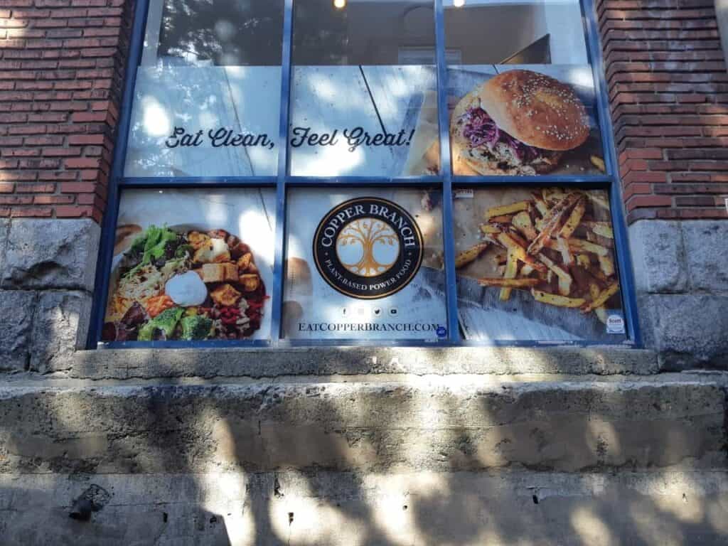 Promotional window graphic