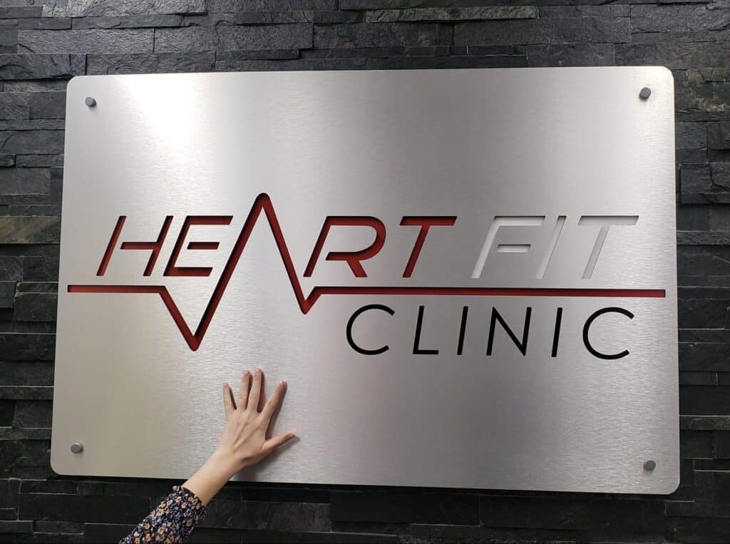 indoor reception sign