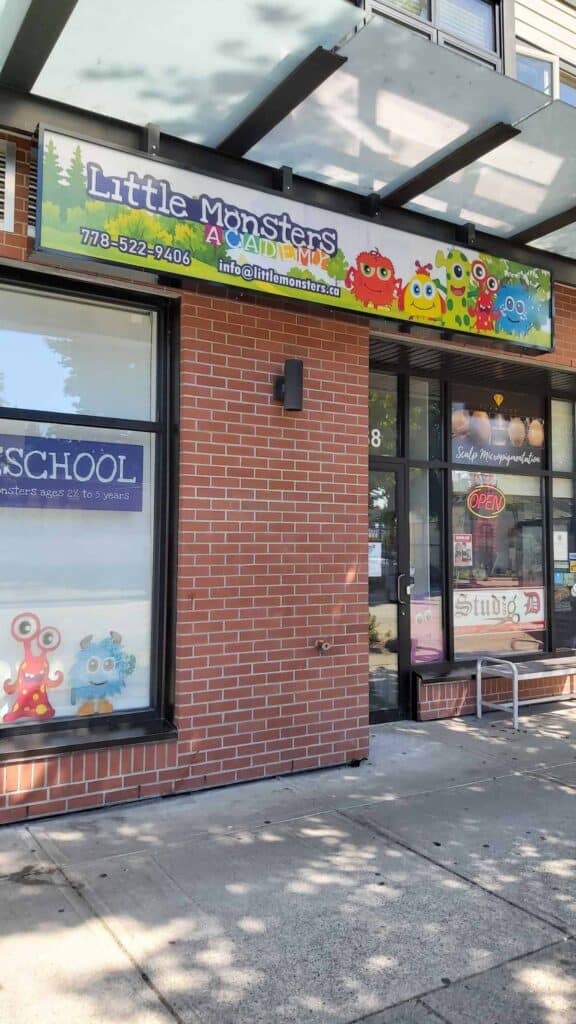 Lightbox cabinet sign