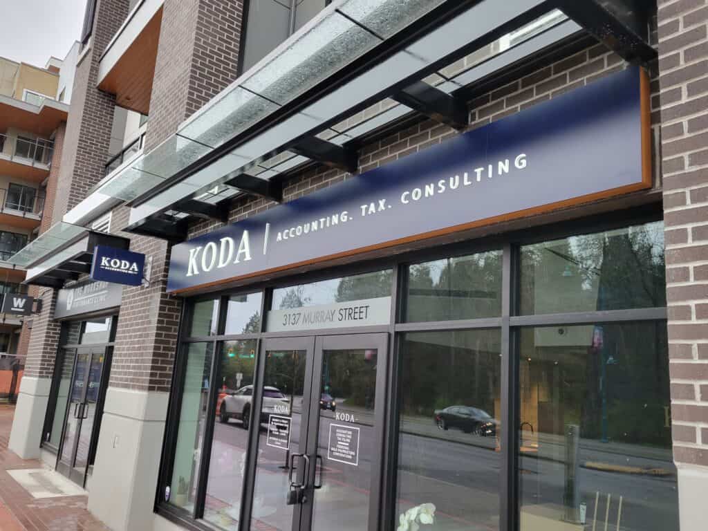 Push through illuminated sign