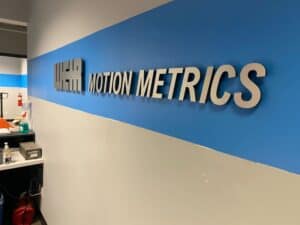 Industrial dimensional sign