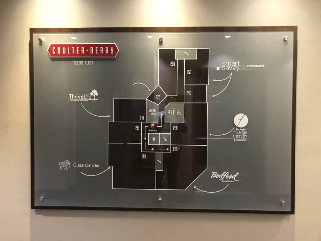 wayfinding sign