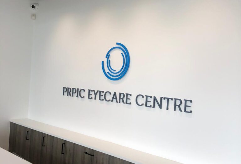 dimensional healthcare sign