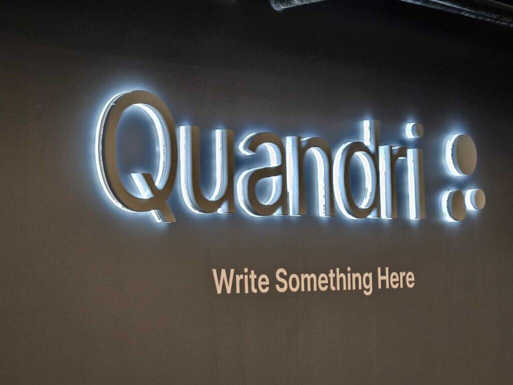 illuminated dimensional sign