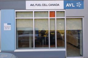 outdoor sign AVL fuel cell canada